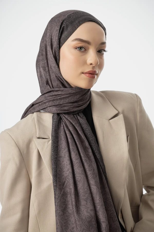 Rosa Desen Şal - Taflan